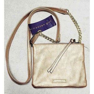Madden Girl Rose Gold Crossbody Purse